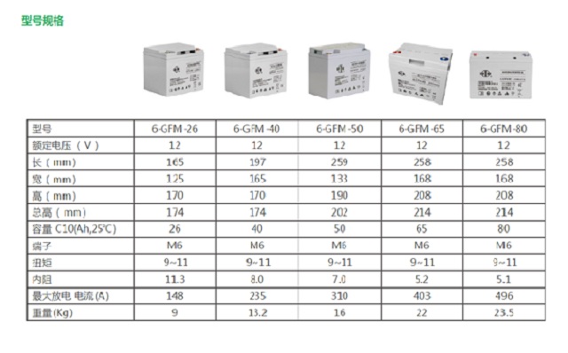 蓄电池型号规格及结构特点(昆山定宏光电有限公司中心机房)