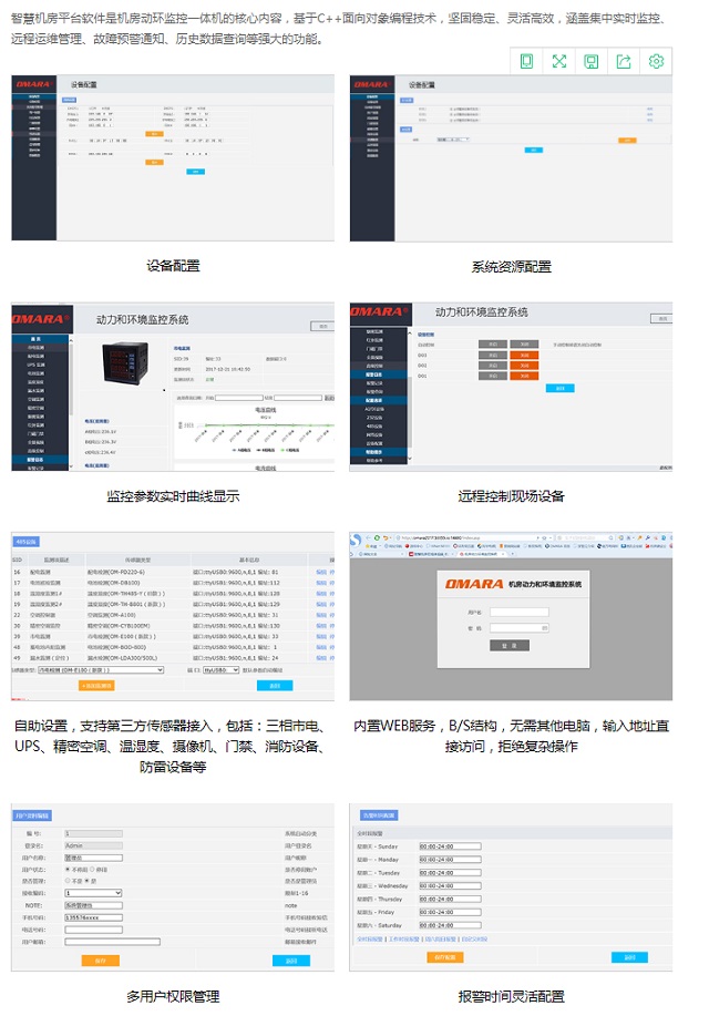 迈世机房动环监控一体机OM-A5