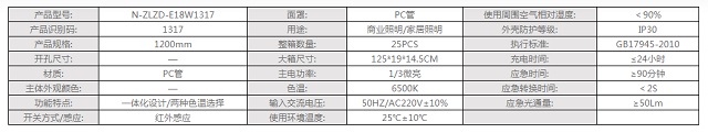 拿斯特一体化T8PC灯管-长款-自电自控系列光世界